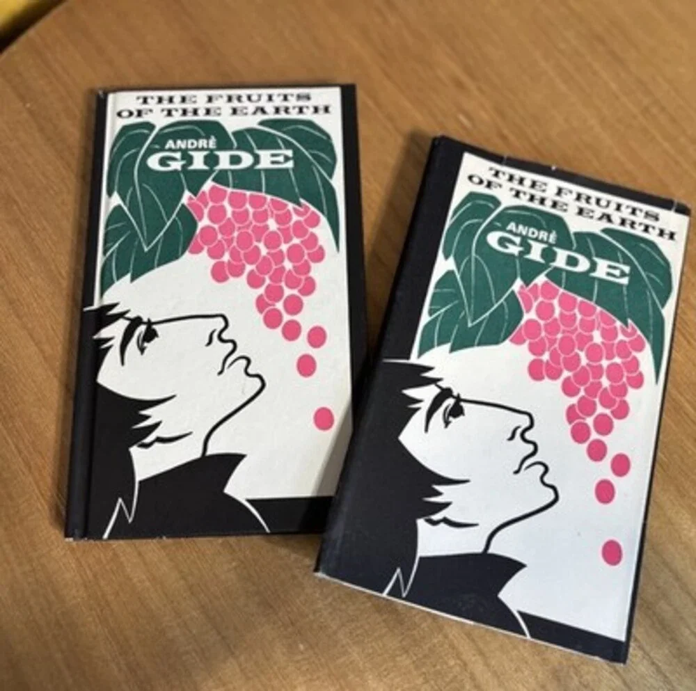 FIRST EDITION The Fruits of the Earth André Gide Hardcover 1969 with cover